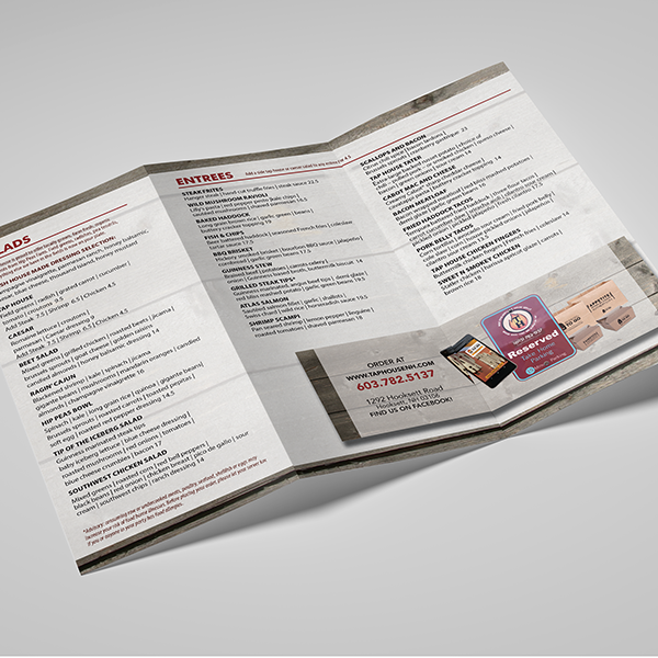 Show details for Takeout Menu