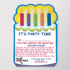 Picture of Birthday Candle top Die cut
