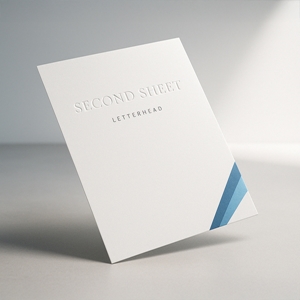Show details for Second Sheet Letterhead