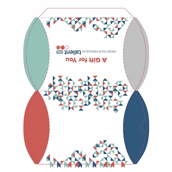 Show details for Pillow Box Gift Card Holder Die Cut