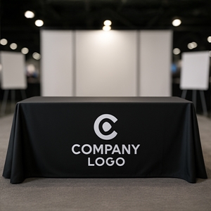 Show details for Tablecloth 6 foot - Trade Show