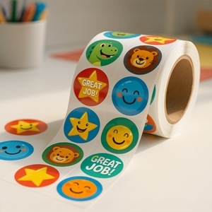 Show details for Roll Stickers - Education 
