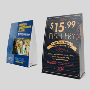 Show details for Standing Table Tents