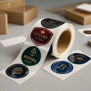 Show details for Roll Label - Retail