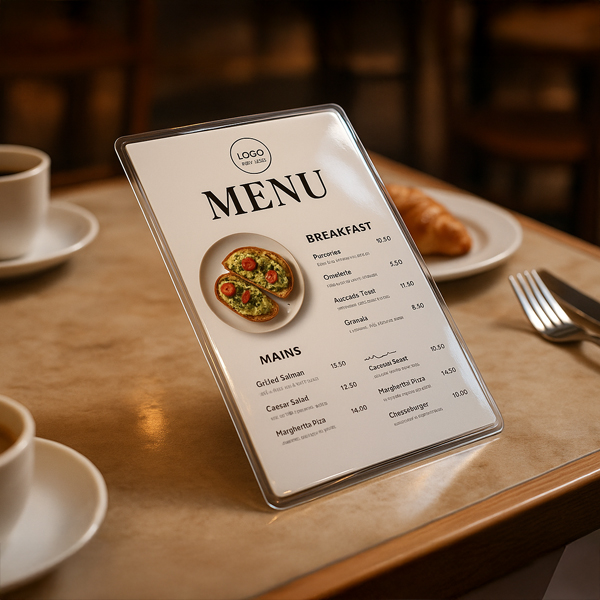 Show details for Laminated Menus - Restaurant & Café
