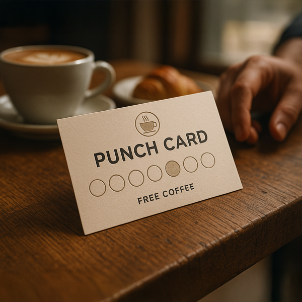 Show details for Loyalty/Punch Card - Restaurant & Café