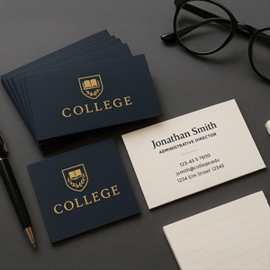Show details for Business Card - Education