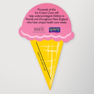Show details for Ice Cream Cone Without Coupon Die Cut