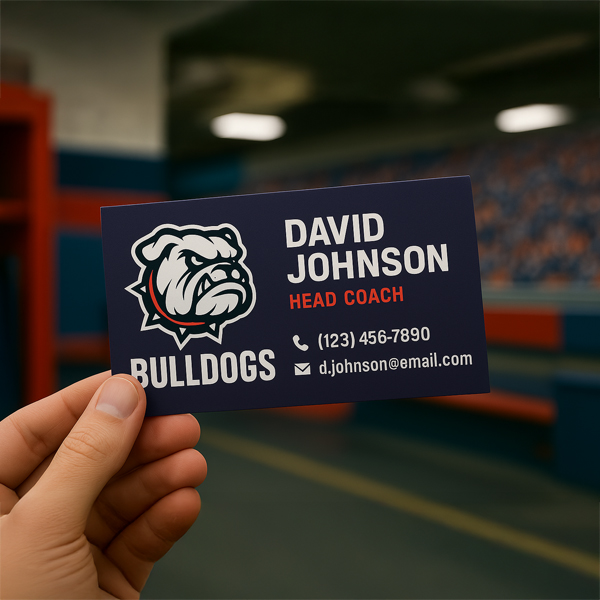 Show details for Business Card - Sports