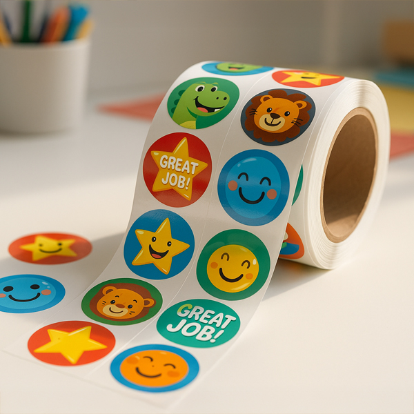 Show details for Roll Stickers - Education 